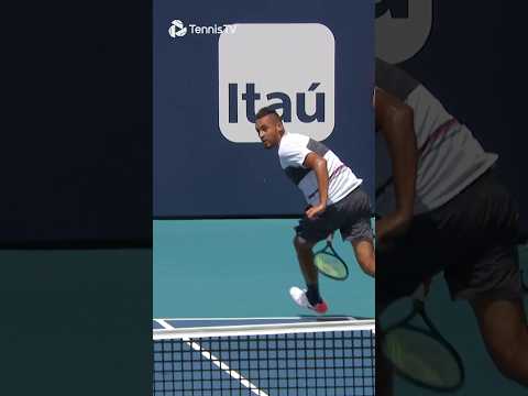 Nick Kyrgios Goes EXHIBITION MODE With EPIC Tweener 🤯