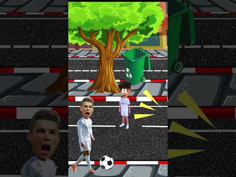 Cristiano Ronaldo le salva la vida a su hijo. Ft Messi.
