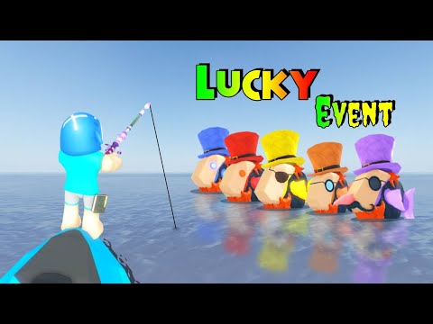 ผมตามจับปลา Lucky Event !! แล้วโยนลงหม้อต้ม : Roblox Fisch