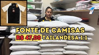 [A FONTE] CAMISAS DE TIMES BARATAS - CAMISAS TAILANDESAS 1:1