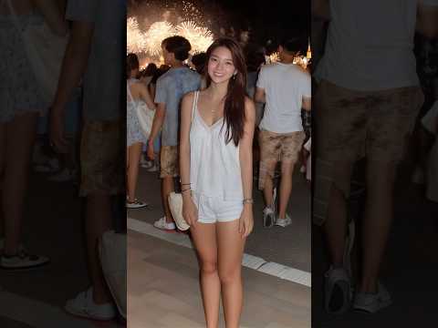 Dancing Under Fireworks 💃🇺🇸 | 4th of July Vibes! #Shorts