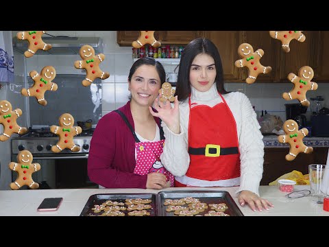 Cocinando galletitas con mi mamá