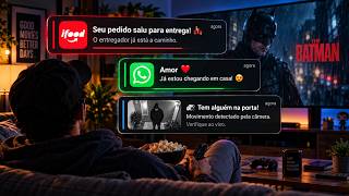 Exibindo Notificação popUp na tela da TV! Mensagens, Câmeras e Home Assistant - ASNO TV