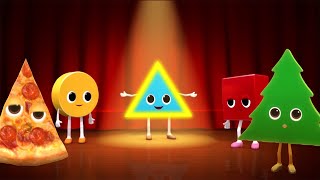 Triangle Song! Learn Shapes with Fun Objects 🎶 🔺 | Fun Baby Songs | Classic Baby Songs