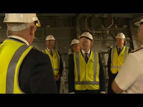Australian, British foreign and defence secretaries tour Australia shipyard | AFP