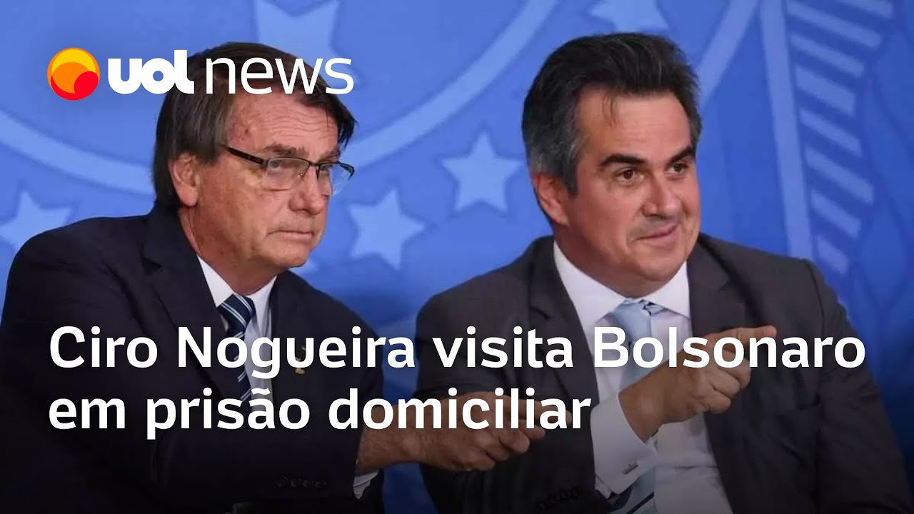 Ciro Nogueira visita Bolsonaro em prisão domiciliar após autorização de Moraes