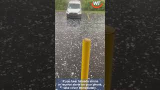 INSANE Hailstorm Hits Charleston WV – April 2025