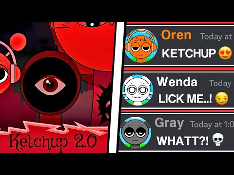 Sprunki Reacts to SPRUNKI KETCHUP MOD... | SPRUNKI WITH KETCHUP IS SUS!