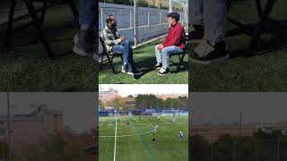 🤔 Crear superioritat al mig del camp amb un lateral#vilanovacf #3rfef #genissampietro #futbolcatalà