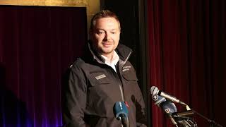 Video: Sicherheit im Blick: Die Feuerwehr zieht Halbzeit-Fazit - Halbzeit-Pressekonferenz (Video: Nina Eichinger)