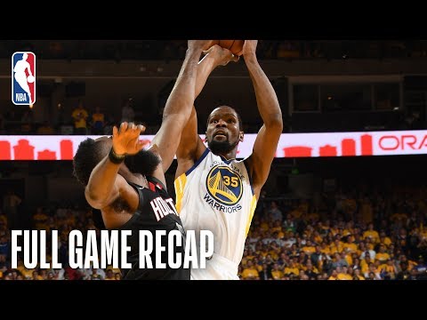 ROCKETS vs WARRIORS | Kevin Durant Continues Strong Play in First Match-Up Against Houston | Game 1