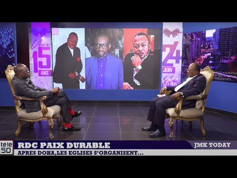 PAIX DURABLE EN RDC : APRES DOHA, LES EGLISES S'ORGANISENT...