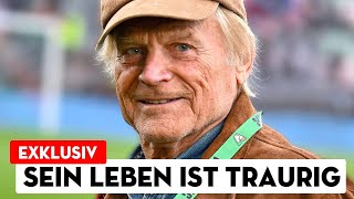 TERENCE HILL IST JETZT FAST 86 JAHRE ALT, SEIN LEBEN IST TRAURIG