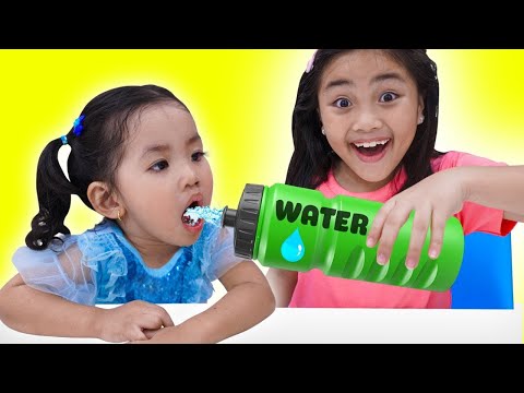 Annie and Jolie with The Important of Water for Kids