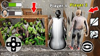 Playing as Granny and Grandpa vs Army of Zombie ! Secret MOD Granny - Gameplay Animation (p.7)