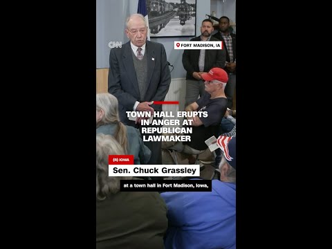 'I'm pissed!': Town hall erupts in anger at Republican lawmaker