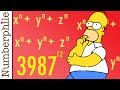 Fermat's Last Theorem & Mathematics in The Simpsons