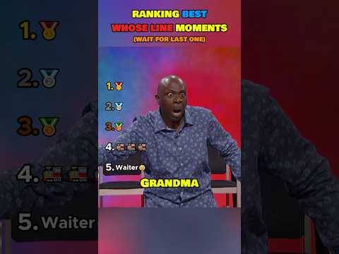 Ranking Best Whose Line Moments Pt.4
