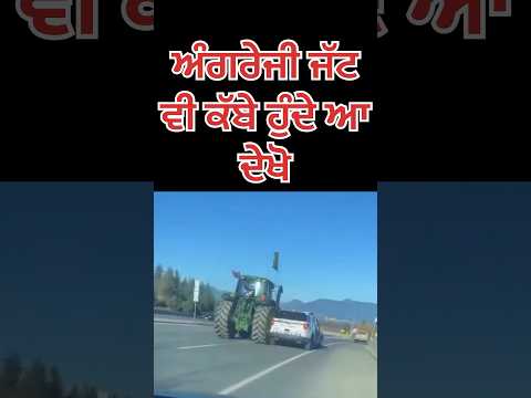 ਅੰਗਰੇਜੀ ਜੱਟ ਵੀ ਕੱਬੇ ਹੁੰਦੇ ਆ ਦੇਖੋ #viral #jatt #sidhumoosewala #engreji #shorts #trector #police