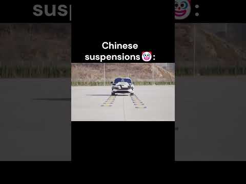 Chinese vs German suspension  #edit #supercars #car #german