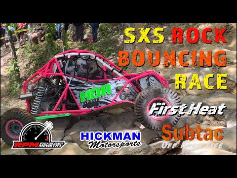 1st Heat Tube Chassis And Full Body SXS Rock Climbing Race At Wheelin' In The Country
