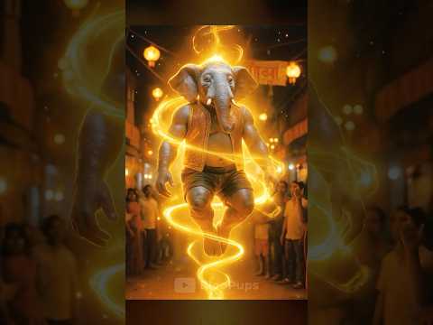 🐾 Cat Tricks Elephant at Festival… Dog’s Modak Strikes Back! #catvsdog #funnyanimation #bloopups