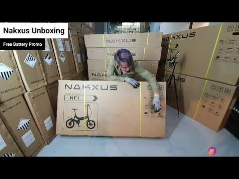 Nakxus NF1 E-Bike LIVE Unboxing (Facebook Live 28/09/20)