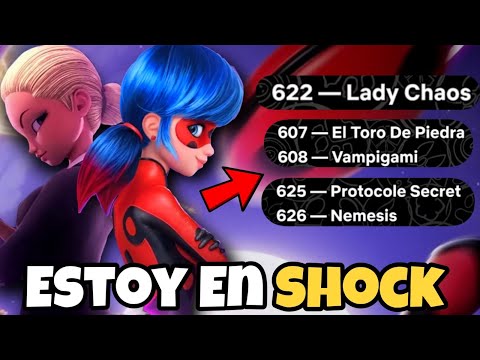 Filtran TODOS los CAPÍTULOS de la 6ta Temporada de Miraculous Ladybug y SON IMPACTANTES