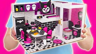 La casita soñada de Kuromi: ¡Una remodelación mágica con cartón! ✨🏠💜