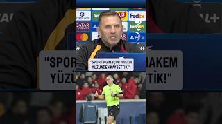 Okan Buruk: Bugün sahada çok iyi bir hakem ve iyi de bir VAR hakemi vardı.