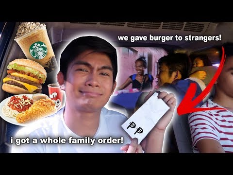 LETTING THE PERSON IN FRONT OF ME DECIDE WHAT I EAT!
