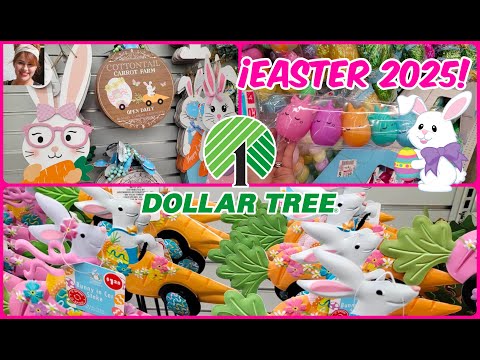 🐇¡DOLLAR TREE!💲¡LLEGO TODO MUY LINDO PARA CELEBRAR EL DIA DE PASCUA!🐰 #dollartree #recorrido