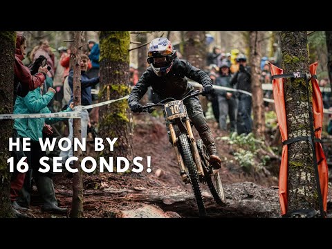 Jackson Goldstone is back racing on a Gnarly Downhill Track