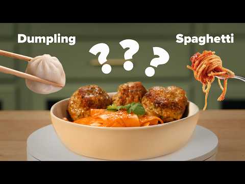Can I Combine Spaghetti & Meatballs With Dumplings? | Tasty Twists