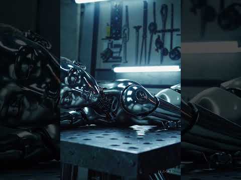 Cyborg Repair Workshop with AI