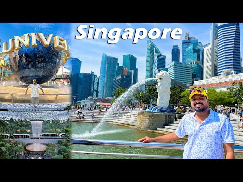 Universal Studios | Merlion Park | Chinese Temple | Singapore Changi Airport | EP 5