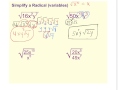 Simplifying Square Roots and Exponents