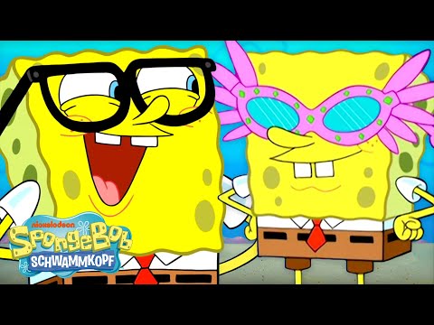 SpongeBob mit Sonnenbrille für 10 Minuten nonstop 😎 | SpongeBob Schwammkopf