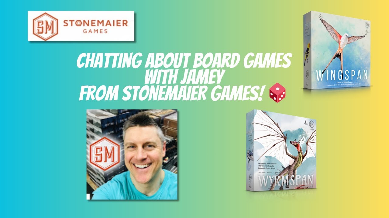 Jamey Talks #Boardgames, Mechanics, and Stonemaier Games Updates!