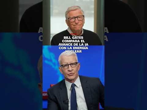 Bill Gates compara el avance de la IA con la energía nuclear