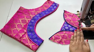 Blouse Ki Design || Back Neck Blouse Designs || Cutting And Stitching Back Neck Blouse Design