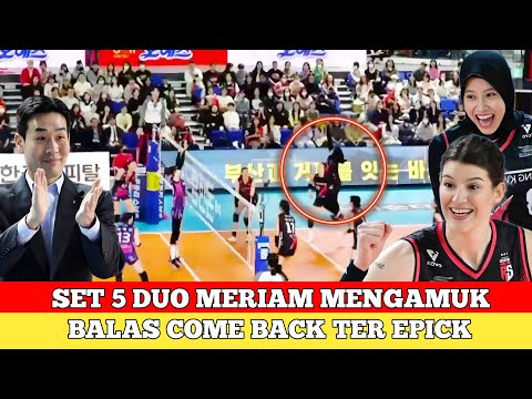 🔴FULL MATCH‼️ DUO MERIAM MENGAMUK DI SET KE 5😍 COME BACK TERBEPICK