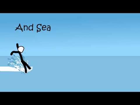 xkcd - The Man Who Fell Sideways