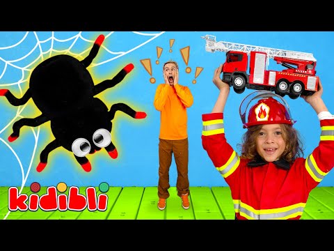 The Big Spider Adventure 🕸️ | Educational Videos for Kids | Kidibli