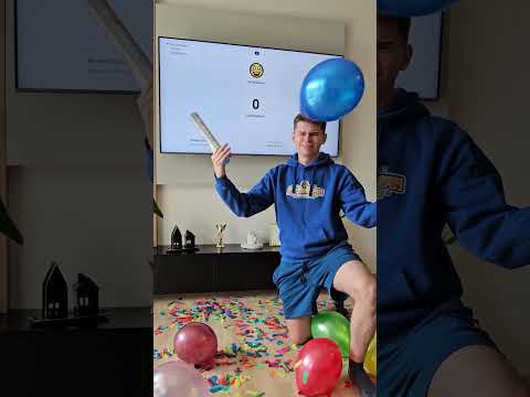 Świętuje Pierwszego Subskrybenta! 😍🎉#shorts