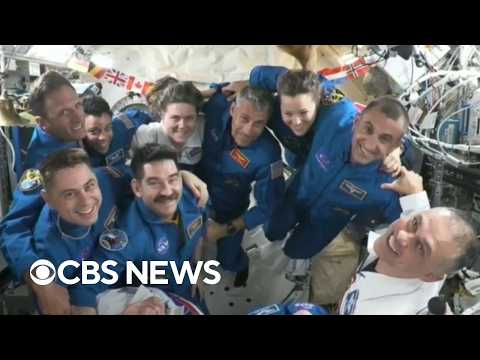 NASA's SpaceX Crew-12 heads back to Earth