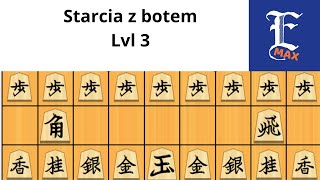 Nauka Shogi #212 Starcie z botem lvl 3