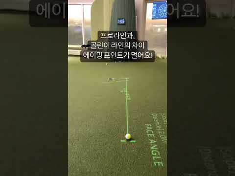 [레슨]퍼팅 브레이크 (라인) 보는 법 그냥 이렇게 해보세요 #shorts #골프레슨 #골프