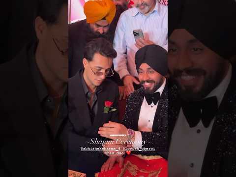 Abhishek Sharma's Sister ki wedding #shagun #wedding #abhisheksharma #punjab #indiancricketer #viral