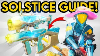 Destiny 2 - EASY SOLSTICE GUIDE! All Rewards, Holofoil Weapons, Armor Glows and More!